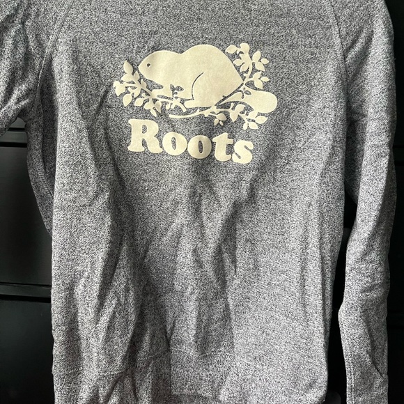 Roots gray pepper crew neck - Picture 2 of 4